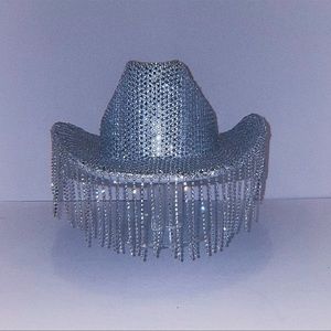 Fully Rhinestoned Cowboy Hat | Diamond Cowgirl | Bachelorette cowboy